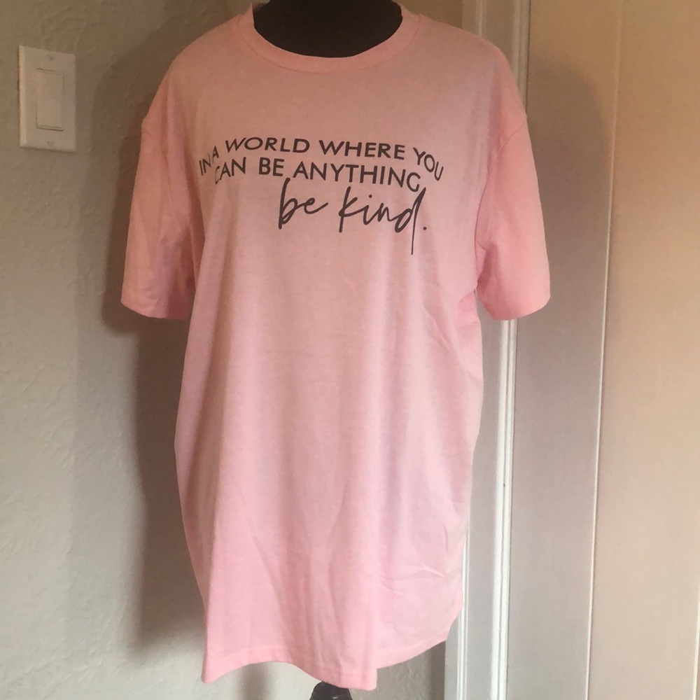 Ladies Anti Bullying Pink Shirt - Size 2XL